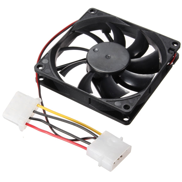 4 Pin 80*80*15mm 2200rpm10% Low Noise PC Computer Case Cooling Fan