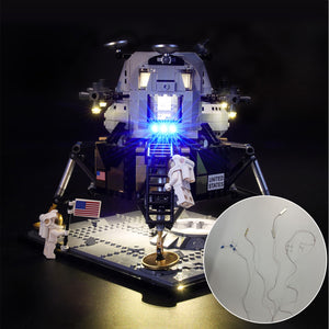 DIY LED Light Lighting Kit ONLY For LEGO 10266 Apollo 11 Lunar Lander Building Brick