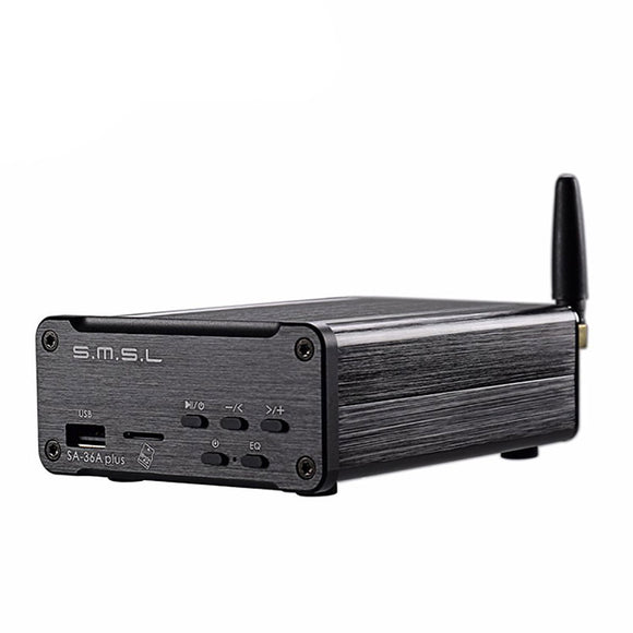 SMSL SA-36A Plus bluetooth 4.1 2x30W TPA3118 HIFI Lossless Class d Digital Amplifier Support TF card/USB/U Disk Input