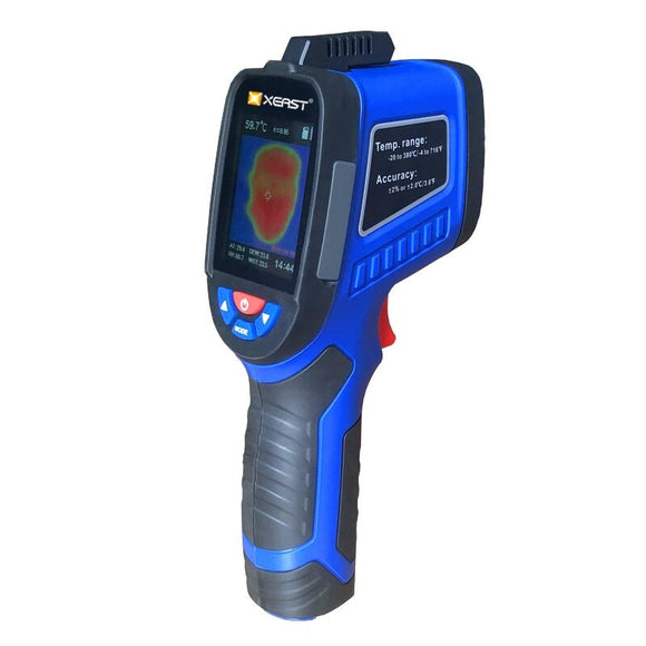 XEAST XE-27 Handheld Thermal Imaging Camera Infrared Thermometer 2.4 inch LCD Screen with temperature and humidity measurement Thermal Imager
