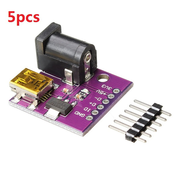 5pcs CJMCU 5V Mini USB Power Connector DC Power Socket Board For Arduino