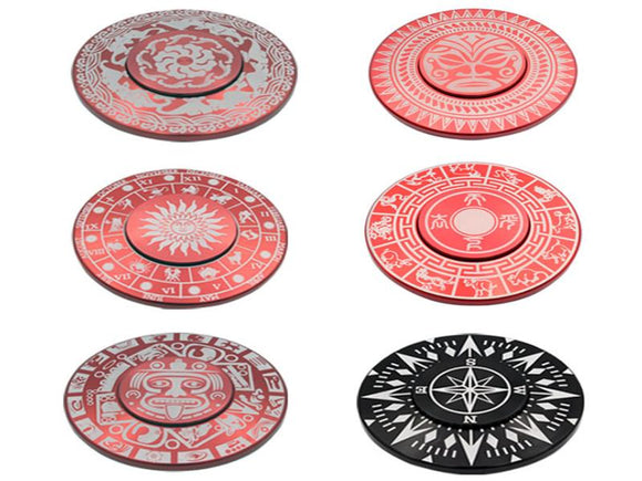 Zodiac Signs Chinese Wind Finger Spinner ADHD Autism Reduce Stress Toys