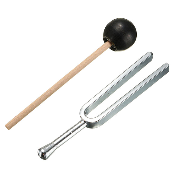 Aluminum Tuning Fork Chakra Hammer Ball 512HZ Diagnostic Set