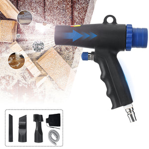 2 In 1 Duster Compressor Dual Function Vacuum Blow Suction Guns Kit Pneumatic Vacuum Cleaner Tool