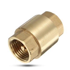 1/2 Inch Brass Non Return Valve Vertical Check Valves for Water