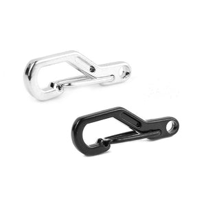 Outdooors EDC Buckle Carabiner D-shaped Quick Release Hook Clip Key Chain Camping Hiking