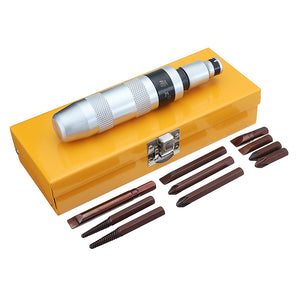 12Pcs Multi-purpose Impact Screwdriver Set Screw Removal Tool with Iron Box