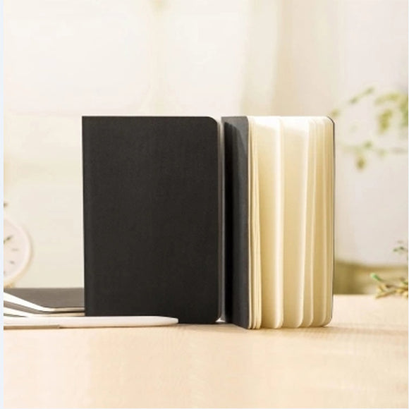 3PCS Xiaomi Pinluo Wired Notebook Portable Pure Paper Notebook -Black