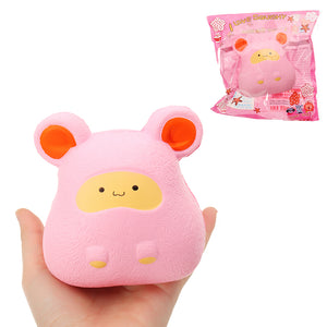 Kaka Rat Squishy 10*9.5*7CM Slow Rising Original Packaging Collection Gift Decor Toy