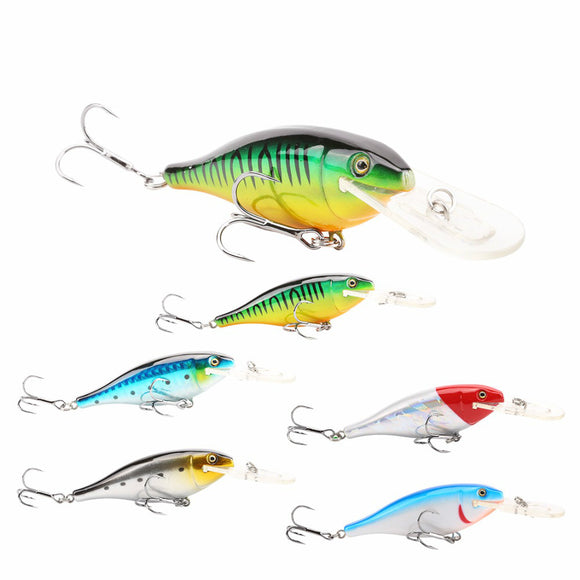 SeaKnight SK011 1PCS Crankbaits Fishing Lure Wobbler 8.5g 70mm 0-1.8M Hard Lure Artificial Baits