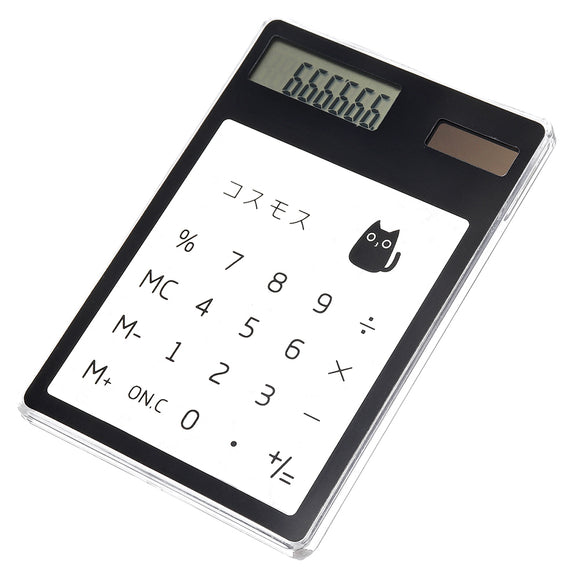 1 Piece Handheld Transparent Scientific Calculator Cute Pocket Calculator Solar Calculators School