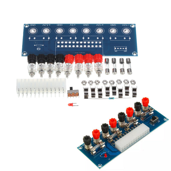 10pcs XH-M229 Desktop Computer Chassis Power Supply ATX Transfer Board Power Take off Board Power Output Terminal Module DIY Kit