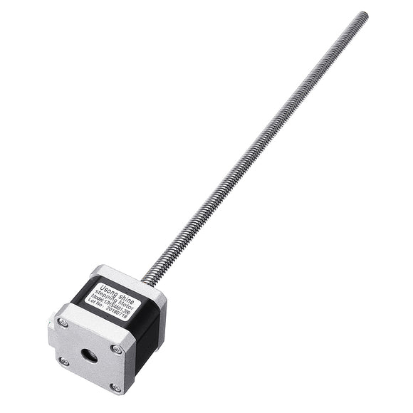17HS4401-300 Nema17 Stepper Motor With Stainless Steel 8mm 300mm Lead Screw