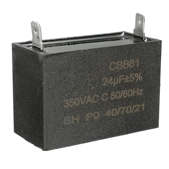 24uF Generator Capacitor 350AC Capacitor