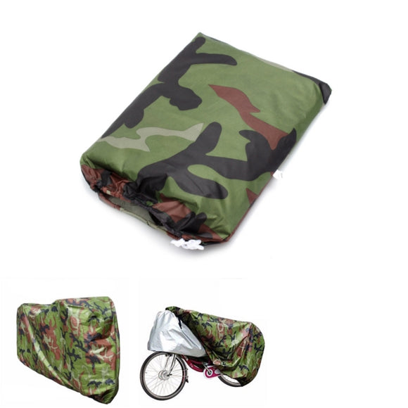 Camouflage Waterproof Rain Cover Bicycle Bike Motorcycle Electric Scooter 200x70x110cm/79x28x43in