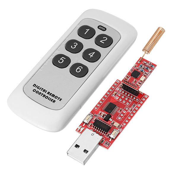 CC1101 Wireless 433M Digital Transmission Receiver Module With Antenna SI4432