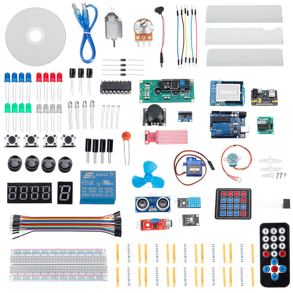Project Super Starter Kits For UNO R3 Mega2560 Mega328 Nano With CD Tutorial