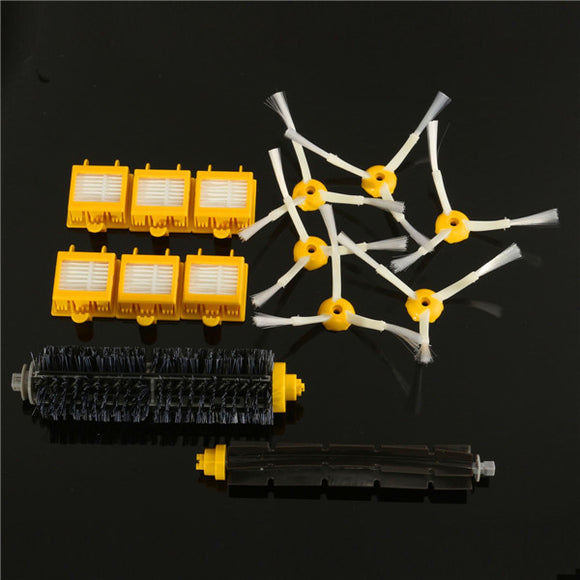 14pcs Vacuum Cleaner Accessories Kit Filters and Brushes for iRobot Roomba 700 Series
