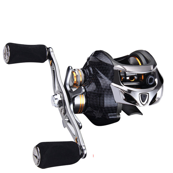 ZANLURE TAI-A113 :1 18+1BB Carbon Fiber Baitcasting Fishing Reel 8KG Drag Left / Right Hand Fishing Wheel