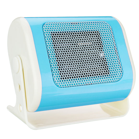 500w Horizontal Mini Heater Electric Heater Small Desktop Heater Winter Warmer Fan Camping Heating