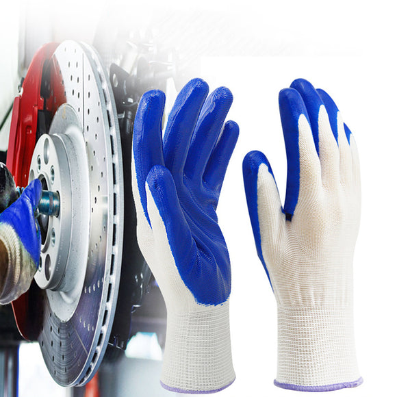 KALOAD Nylon Nitrile Coated Work Gloves Security Protection Wearproof Labour Factory Gloves Fitness