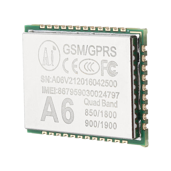 A6 GPRS Module SMSVoiceWireless Data Transmission GSM Module for IoT