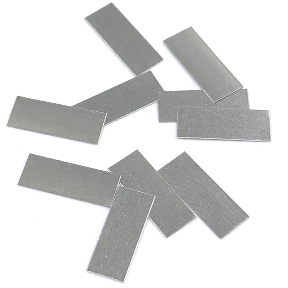 100Pcs Pure Nickel 99.96% Low Resistance Battery Strip Tabs Mat for Welding 0.1x4x10mm