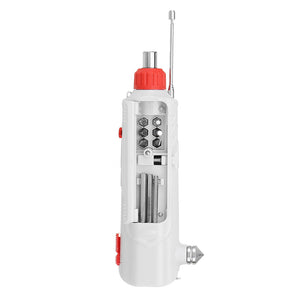Multifunctional Safety Hammer Cutter Cross Screwdrivers Set With LED Light Measuring Repair Tools