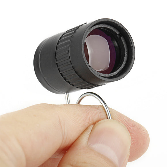 IPRee 2.5x17.5mm Mini Compact Telescope Pocket Monocular HD Optic Lens With Knuckle Finger Ring