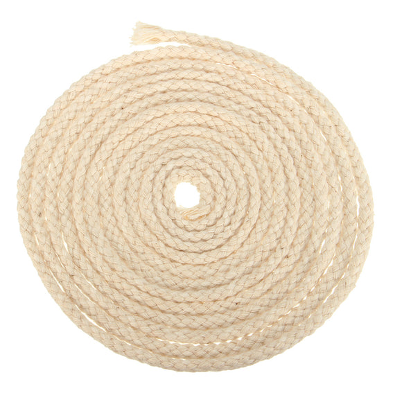 3m Long 3/16 Inch Diameter Round Cotton Wicks Burner for Oil Kerosene Alcohol Lamp