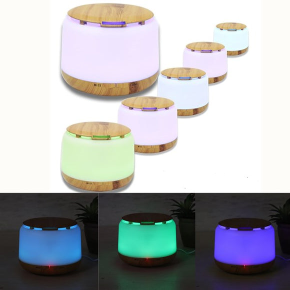 Colorful Silent Anion Aromatherapy Humidifier Table Light Air Purifier for Bedroom Office AC110-220V