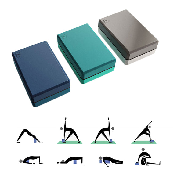 XIAOMI YUNMAI 2PCS High Density EVA Yoga Blocks Sports Gym Body Shaping Health Training Fitness Exercise Tools
