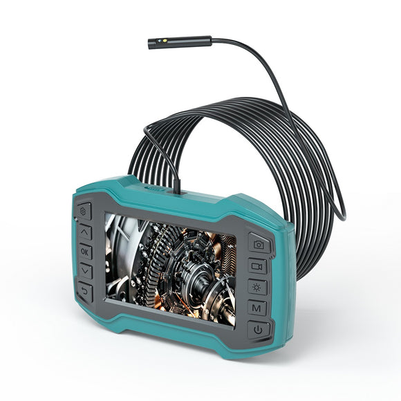 INSKAM 452-2 4.5 Inch IPS Screen Display HD Dual Lens Borescope 1080P IP67 Waterproof Camera with 1/5/10M Hard Wire with 6LED