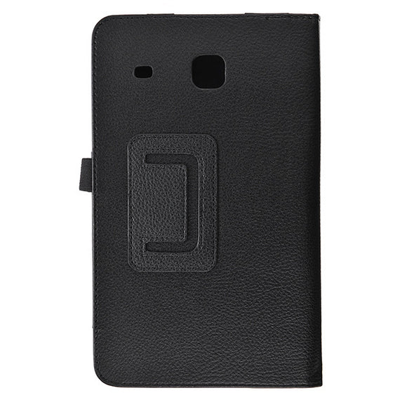 Double Folding Stand Function 8.0 Inch PU Leather Tablet Case for Samsung T377