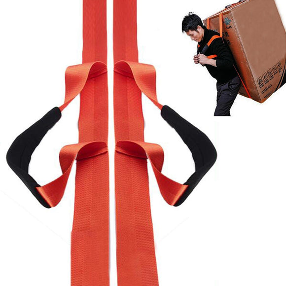 1 Person Furniture Lifting Moving Straps Carrying Belts Ergonomic Adjustable Length