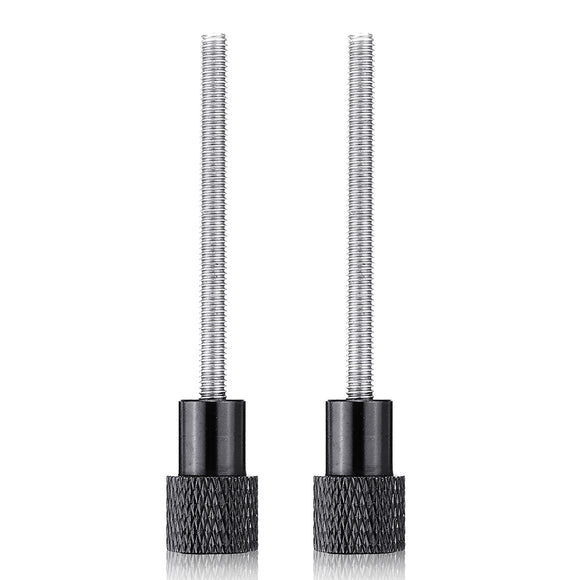 2pcs 5.5 inch M4 Release Groove Feed Trough Hand Fixing Screw For Light Curing 3D Printer