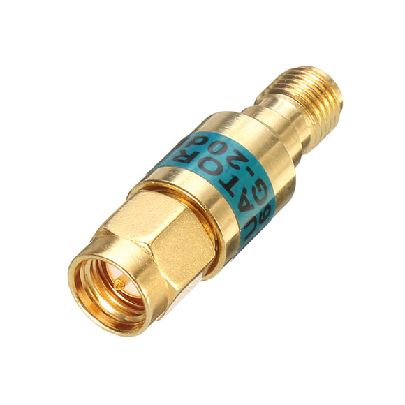 Excellway CA03 2W SMA-JK Male to Female RF Coaxial Attenuator Connectors