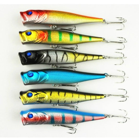 ZANLURE Artificial Baits Poper Crankbaits Fishing Lures Bass Hook