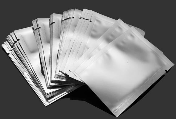 100Pcs/Set Aluminum Foil Mylar Bag Vacuum Sealer Food Storage Package Pouch Vacuum Sealing Bag