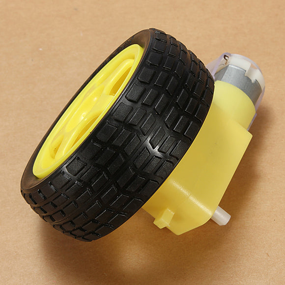 4Pcs Smart Car Wheel Deceleration DC Motor For Arduino Smart Car Robot