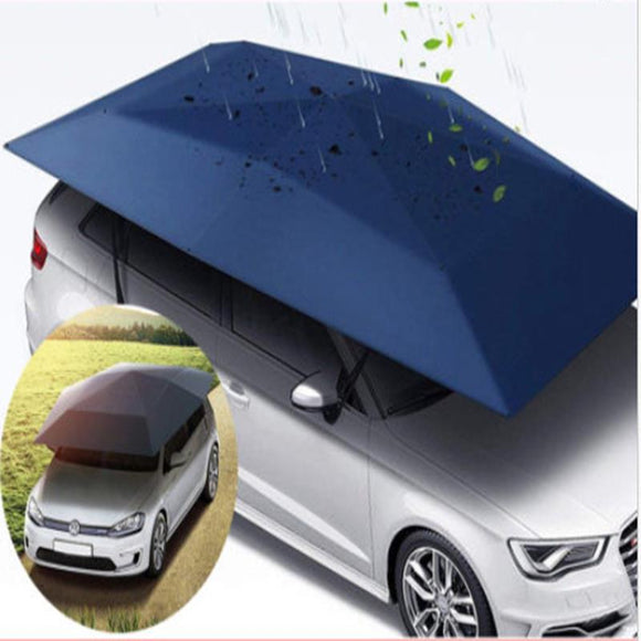 400*210cm 210D Oxford Cloth Car Shelter Umbrella Tent Roof Shade Cover Cloth Roof Waterproof Anti UV