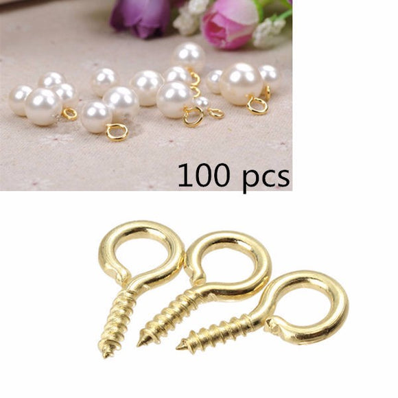 100 pcs Windows Hang Jewelry Accessories Fasteners Packaging Tack Decorative Upholstery