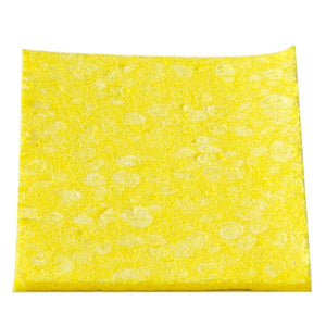 JAKEMY JM-Z04 Soldering Iron Solder Tip Welding Cleaning Sponge Yellow