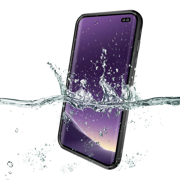 Bakeey IP68 Waterproof Case For Samsung Galaxy S10 Plus Underwater 3m Snowproof Dirtproof Shockproof With Built-in Screen Protector