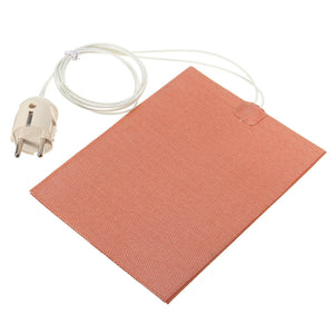 15x20cm 120V 500W Engine Oil Pan Sump Tank Heater Plate Pad Engine Heater Pan With EU Plug