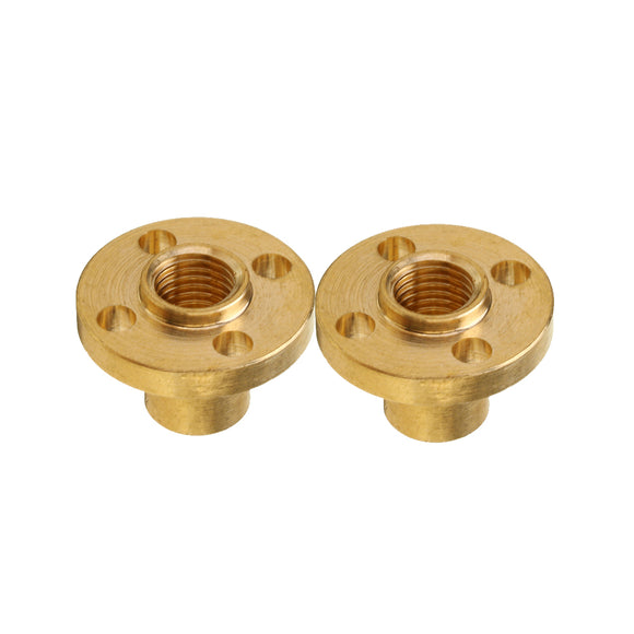 2Pcs 12mm Lead T8 Copper Screw Nut For 3D Printer/Stepper Motor/Lead Screw