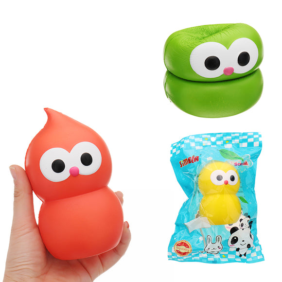 Simela Squishy Calabash Man Cucurbit 13cm Slow Rising Soft Squeeze Collection Gift Decor Toy