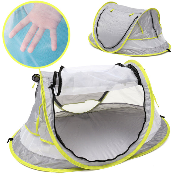 Pop Up Portable Beach Tent Kids Canopy Sun Shade Shelter Foldable Anti-UV Baby Travel Bed