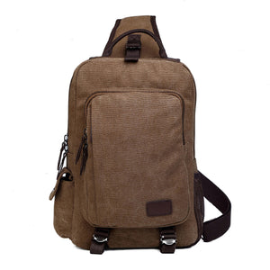 Men Nylon Leisure Outdoor Crossbody Bag Travel Bag Chest Bag