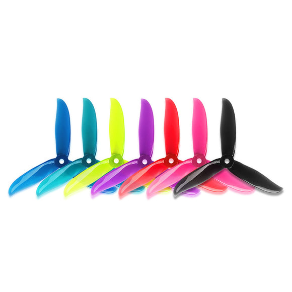 6 Pairs DALPROP Cyclone 5 Inch T5047C Pro 3-blade POPO Propeller Racing Drone